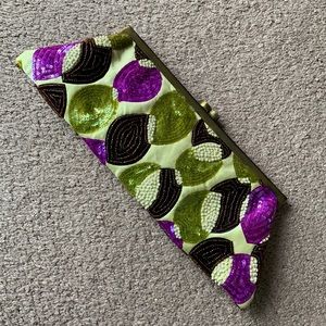 Santi clutch small evening handbag embellished